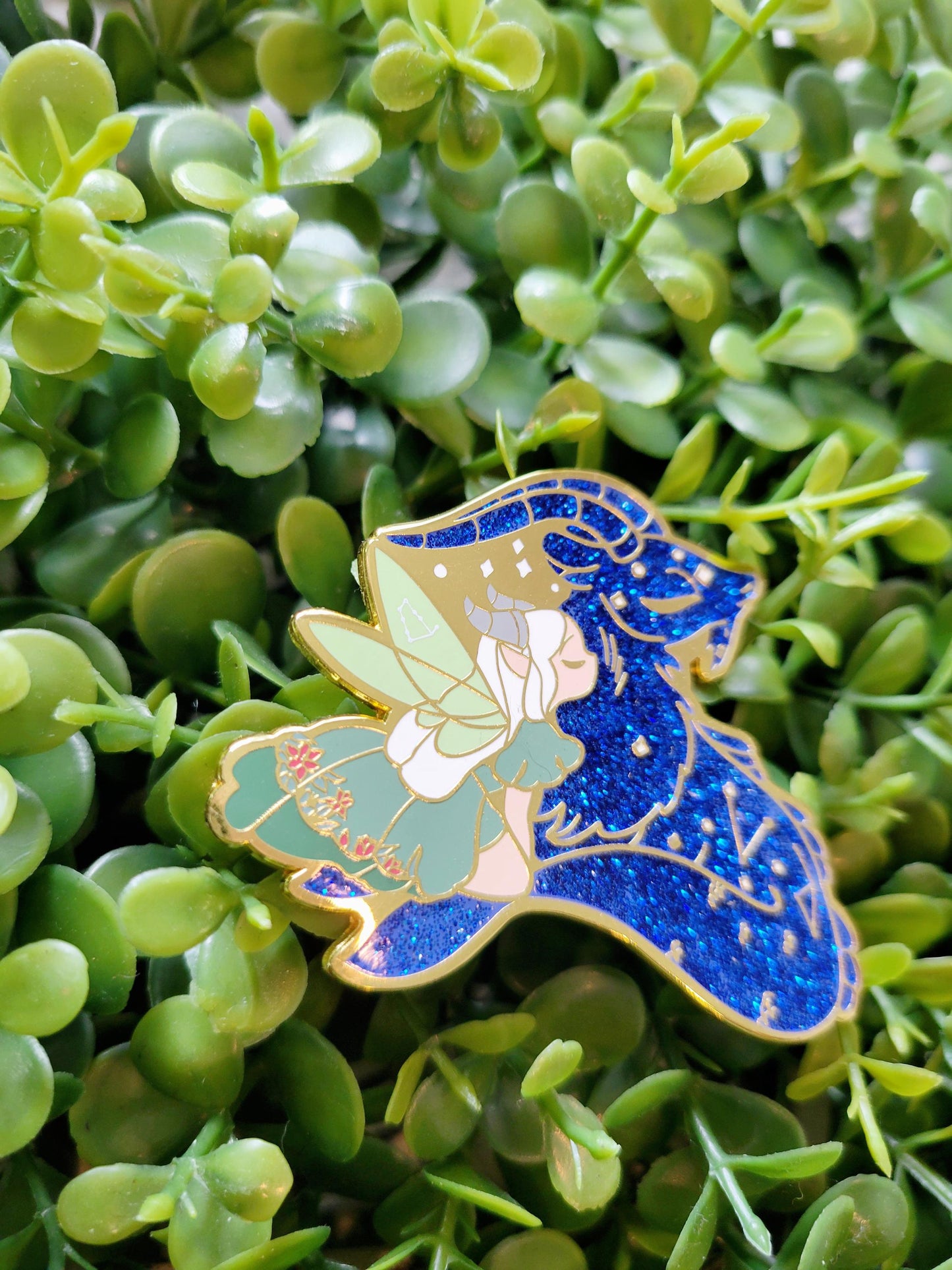 Zodiac Fairy Pin - Capricorn