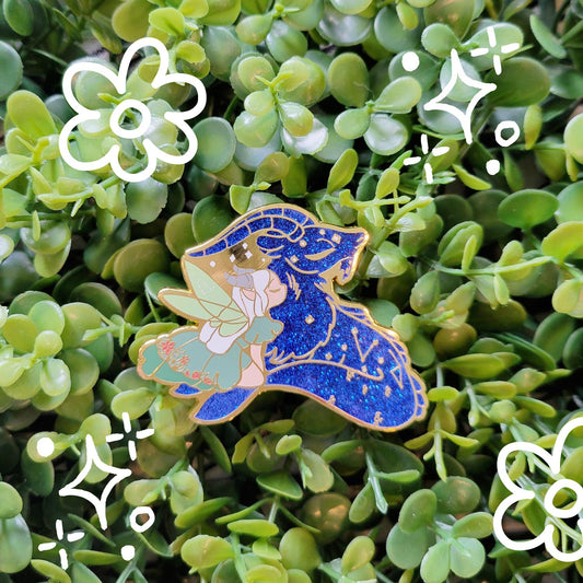 Zodiac Fairy Pin - Capricorn
