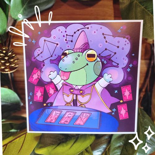 Sorcerer Art Print - (8 x 8 inches art paper)