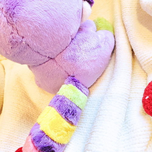 Rainbow Raccoon Plushie - Dream Guardian Series