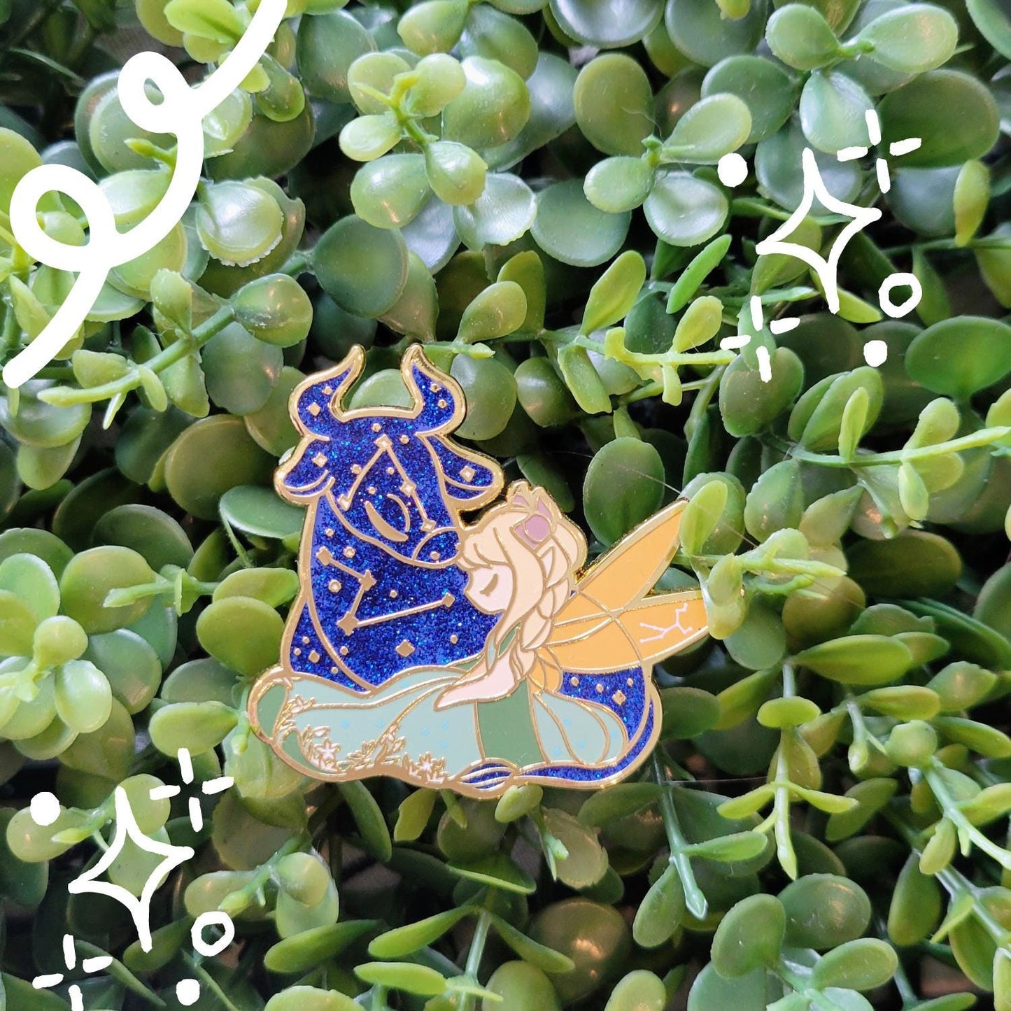 Zodiac Fairy Pin - Taurus