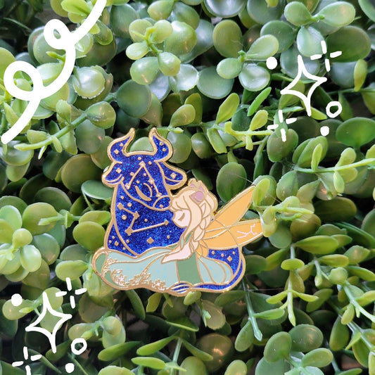 Zodiac Fairy Pin - Taurus