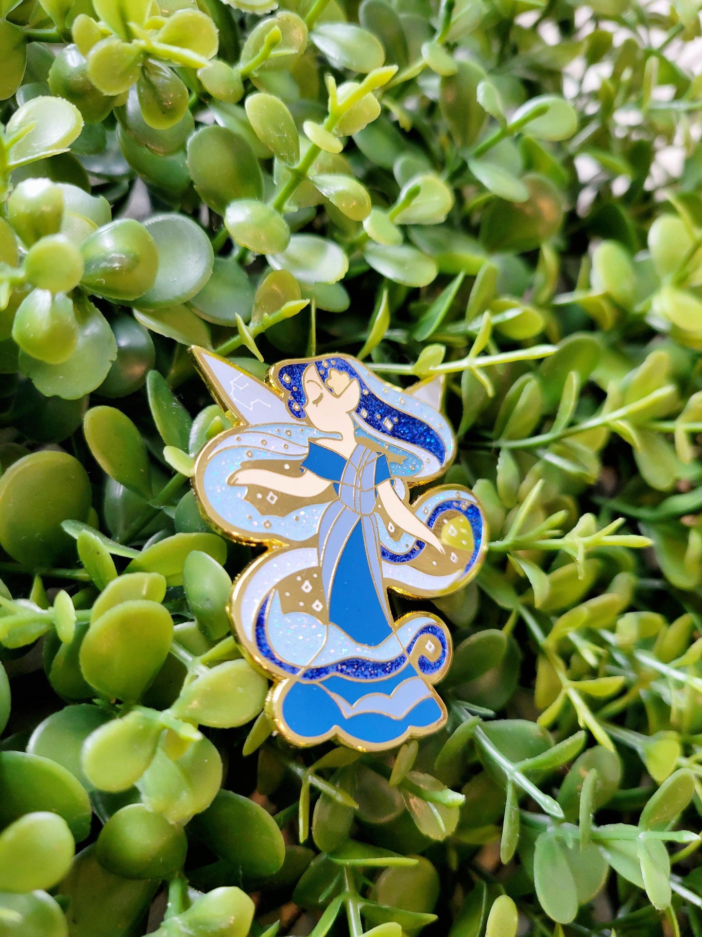 Zodiac Fairy Pin - Aquarius