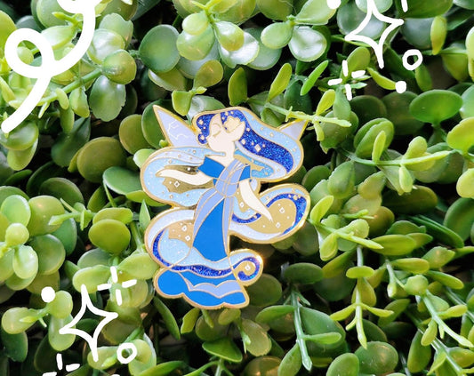 Zodiac Fairy Pin - Aquarius